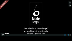 Video Assemblea straordinaria degli associati del 7 gennaio 2015