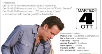 Nuova convenzione Note Legali: masterclass e concerto di Eric Marienthal