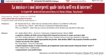 La musica e i suoi interpreti: quale tutela nell’era di internet? A Bologna un corso per giuristi