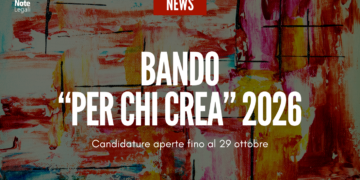 Bandi Per Chi Crea 2026: oltre 13 milioni di euro per la creatività under 35